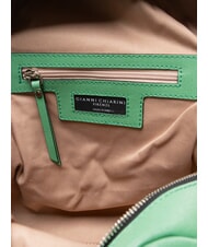 GIANNI CHIARINI SAFFIANO Rucsac din piele mentă - Genți femei - 4