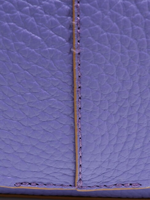 HELENA ROUND Geanta din piele cu curea dubla de umar opulenta - Genți femei