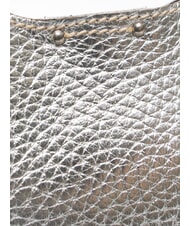 GIANNI CHIARINI AURORA L Geantă de mână, cu curea de umăr caramel argintiu - Genți femei - 3