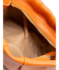 GIANNI CHIARINI LUCIA Geantă de umăr din piele coral - Genți femei - 4