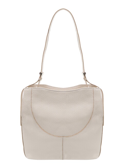 MINERVA Geanta de umar din piele nisip - Genți femei