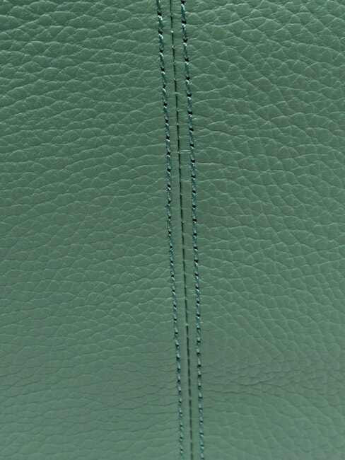 GUIA Geantă de umăr / Rucsac, piele mentă - Genți femei