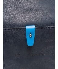 PIQUADRO CAMPIONARIO - SARTORIA 2 Geantă mare de voiaj din piele cu curea de umăr albastru/pitti - Genți de voiaj - 3