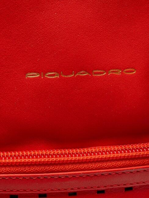 CAMPIONARIO - IPAZIA Geantă de cumpărături din piele RED - Genți femei