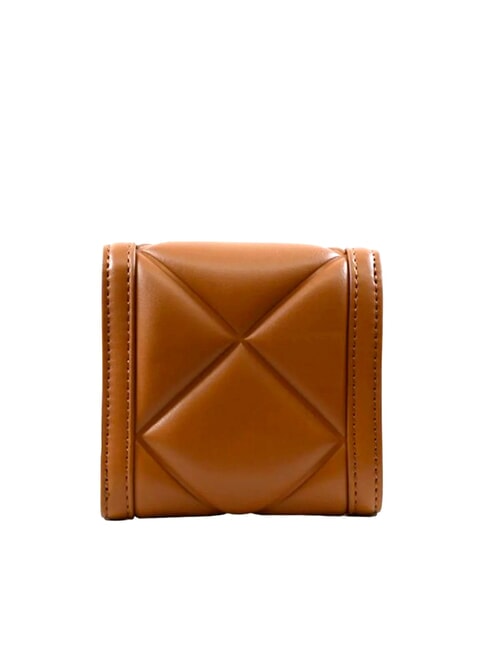 LOVE EMBOSSED Portofel mic pentru monede cămilă - Portofele femei