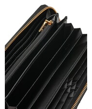 LOVE MOSCHINO LAMINATED BOLD LOVE Portofel mare cu mâner - Portofele femei