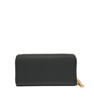 LOVE MOSCHINO LAMINATED BOLD LOVE Portofel mare cu mâner negru - Portofele femei - 4