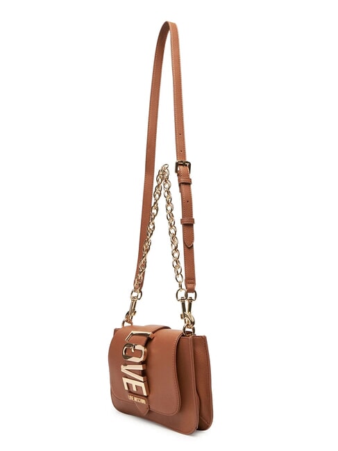 LOVEBUG Geanta de umar, cu bareta de umar cămilă - Genți femei