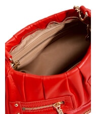 LOVE MOSCHINO BAGGY Geantă de umăr cu buzunare RED - Genți femei - 4