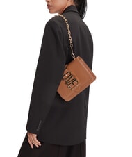 LOVE MOSCHINO LOVEBUG Mini Geanta de umar cămilă - Genți femei - 5