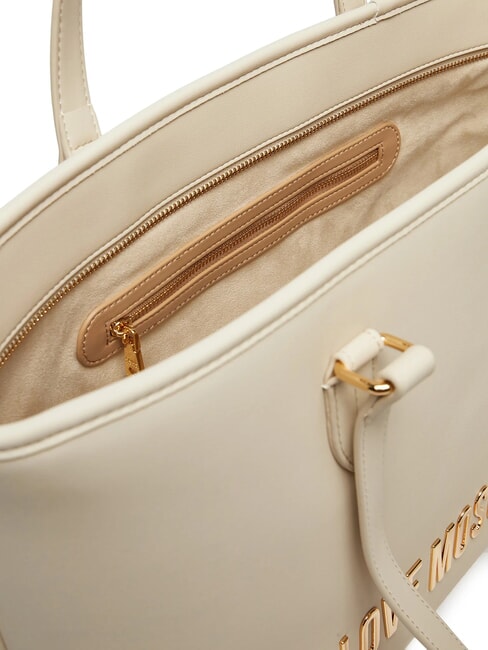 BOLD LOVE Geanta de cumparaturi pe umar fildeş - Genți femei