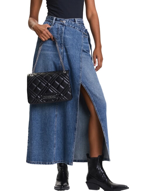 QUILTED Geantă de umăr cu lanț po00bx - Genți femei