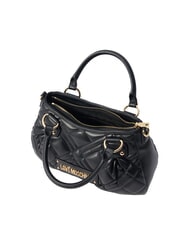 LOVE MOSCHINO QUILTED Geantă de mână cu curea de umăr negru - Genți femei - 4