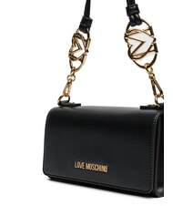 LOVE MOSCHINO JEWEL Geantă de umăr cu clapă negru - Genți femei - 3
