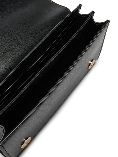 JEWEL Geantă de umăr cu clapă negru - Genți femei