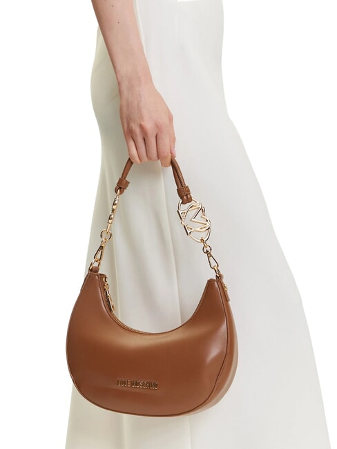 JEWEL Geantă de umăr cămilă - Genți femei