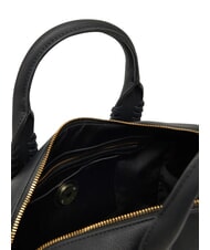 LOVE MOSCHINO BRAIDED Geantă de umăr cu curea de umăr negru - Genți femei - 4