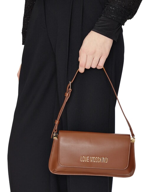 LOGO LETTERING Geanta de umar cămilă - Genți femei