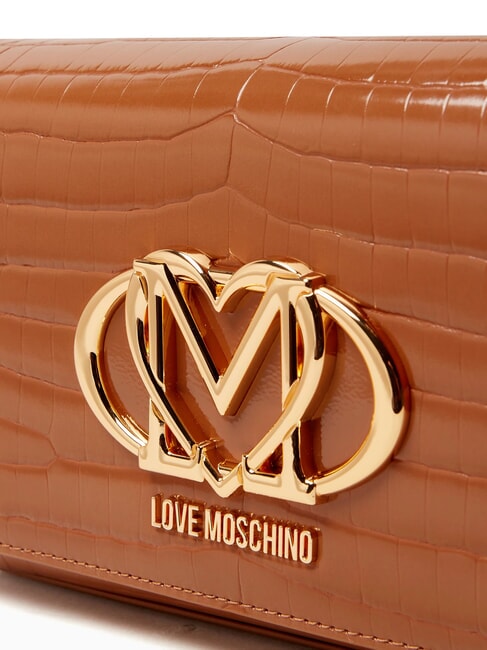 CROCO Geantă de umăr cămilă2 - Genți femei