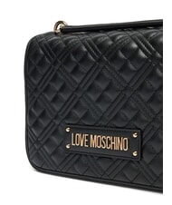 LOVE MOSCHINO QUILTED Geantă de umăr, geantă crossbody negru - Genți femei - 3