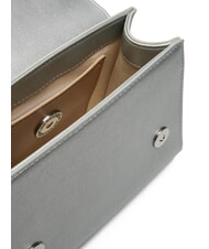 LOVE MOSCHINO BOLD LOVE Geantă tip servietă cu curea de umăr argint - Genți femei - 4