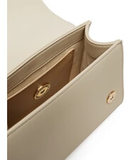 LOVE MOSCHINO BOLD LOVE Geantă mini cu curea de umăr fildeş - Genți femei - 4