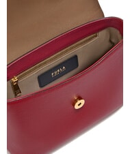FURLA MOONLIGHT  Geantă mini cu curea de umăr CHERRY d - Genți femei - 6