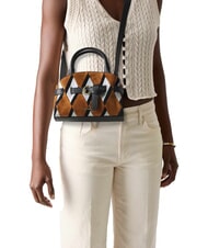 COCCINELLE SABINE Geantă de mână, cu curea de umăr BLOSSOM / NOIR - Genți femei - 5