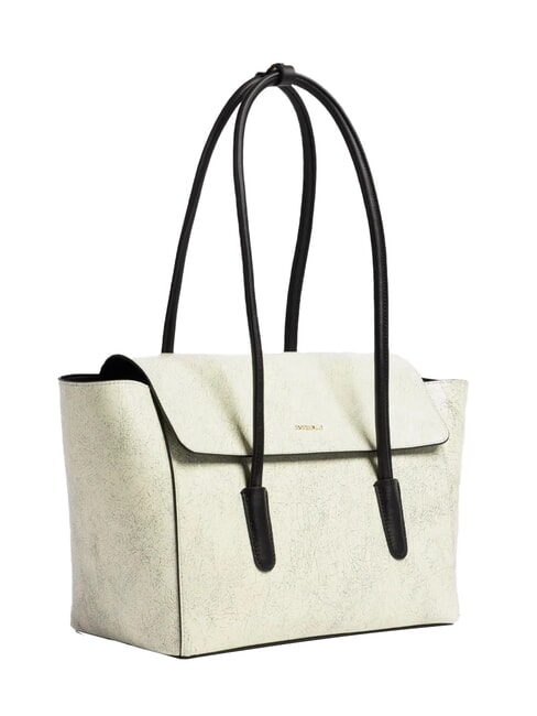 DOUBLE BEAT CRA Geantă de umăr zăpadă/negru - Genți femei