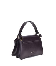 COCCINELLE C-ME CALF COCKER Geanta mica din piele cu bareta de umar prune - Genți femei - 3