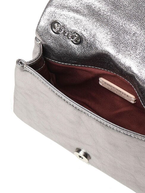 DULSE Geantă de umăr mini oţel - Genți femei