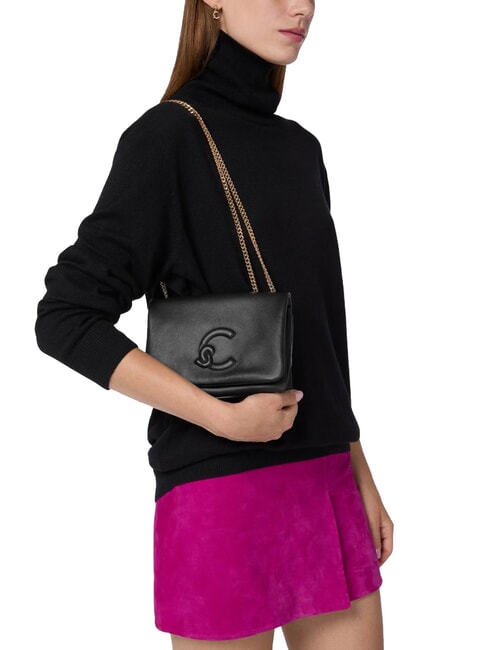 DULSE Geantă de umăr mini oţel - Genți femei