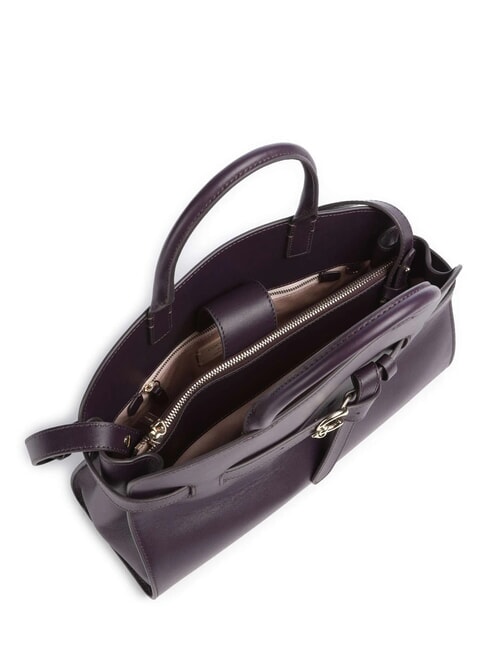 SABINE Geantă de mână, cu curea de umăr prune - Genți femei