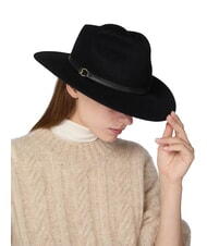 COCCINELLE LISE HAT Pălărie negru - Căciuli - 4