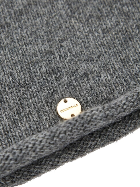 ELEONOR Pălărie cu logo zăpadă întunecată - Căciuli