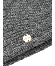 COCCINELLE ELEONOR Pălărie cu logo zăpadă întunecată - Căciuli - 3