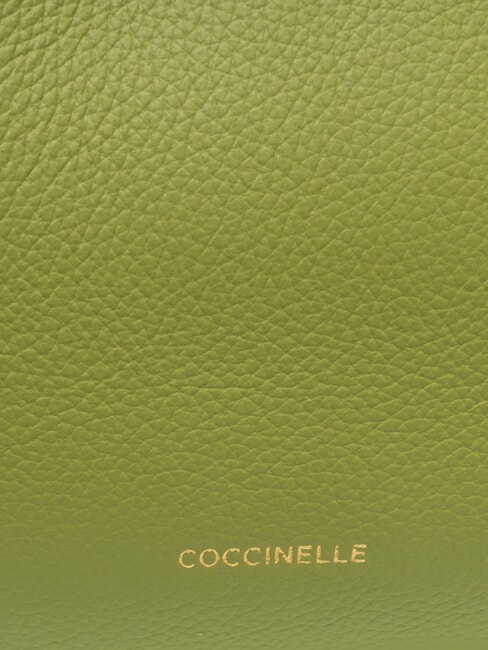 BOHEME GRANA DOUBLE Geanta medie din piele guacamole/alge marine - Genți femei