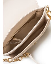 MARIO VALENTINO UNIKA Geantă mică de umăr cu clapă ecru/bej - Genți femei - 5