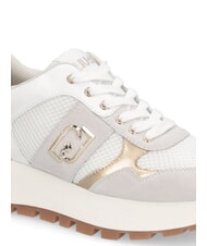 LIUJO AMAZING 43 Teniși cu inserții din material tip plasă alb - Pantofi femei - 3