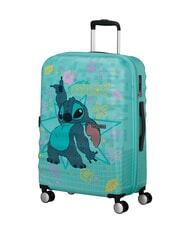 AMERICAN TOURISTER WAVEBREAKER DISNEY  Cărucior mediu  floare cu cusătură - Trolere rigide - 3