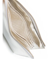 TOMMY HILFIGER TH MONOGRAM Plic plic cu brățară argintiu metalic - Genți femei - 5