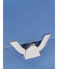 COCCINELLE DEW Geantă de umăr mini, din piele albastru - Genți femei - 3