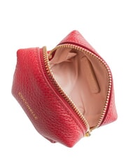 COCCINELLE TRAVEL Geantă de toaletă din piele sangrie - Genți plic și truse - 4