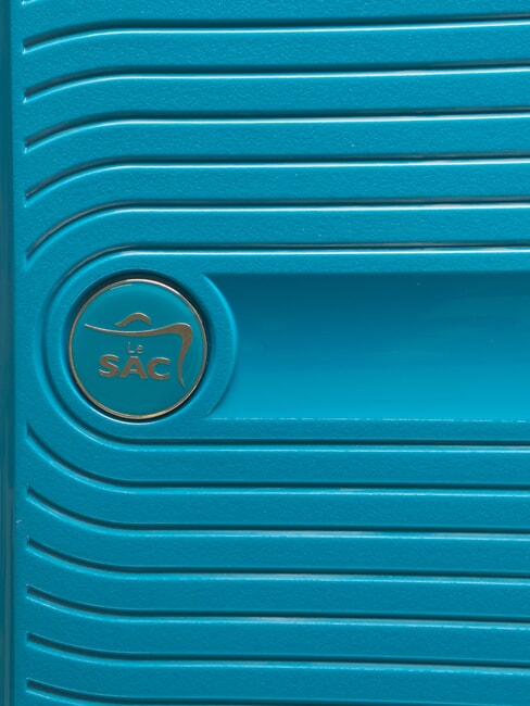 SLIDE Cărucior pentru bagaje de mână albastru de malachit - Bagaje de mână