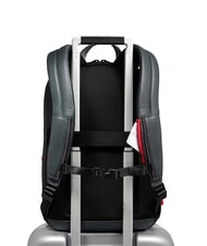 PIQUADRO URBAN Rucsac pentru laptop de 15,6" din piele Gri - Rucsacuri pentru laptop - 4