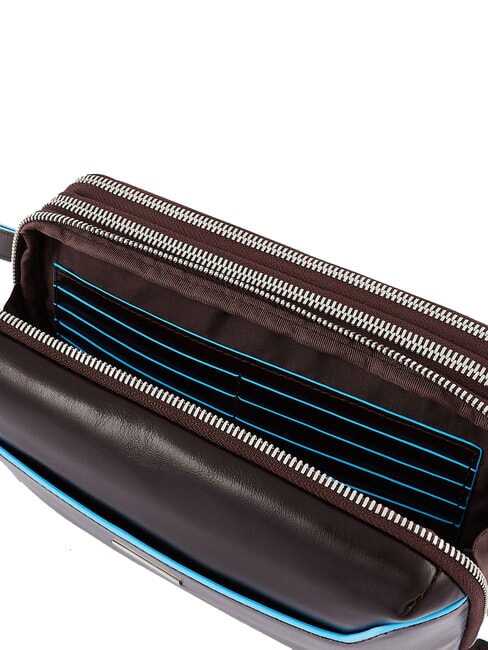 BLUE SQUARE Pocheta organizata din piele MAHOGANY - Husă pentru tabletă și organizator