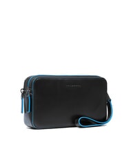 PIQUADRO BLUE SQUARE Pochette din piele negru - Genți femei - 2