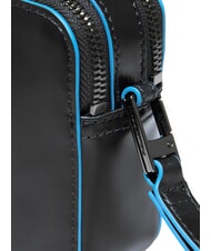 PIQUADRO BLUE SQUARE Pochette din piele negru - Genți femei - 4