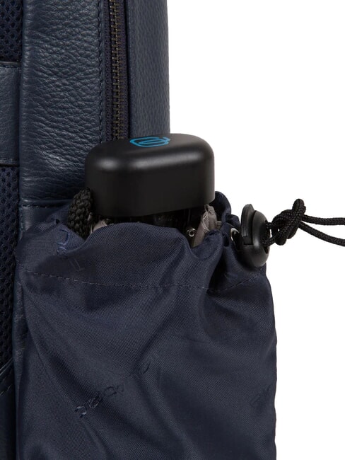 MODUS SPECIAL Rucsac din piele pentru PC 14 " albastru - Rucsacuri pentru laptop