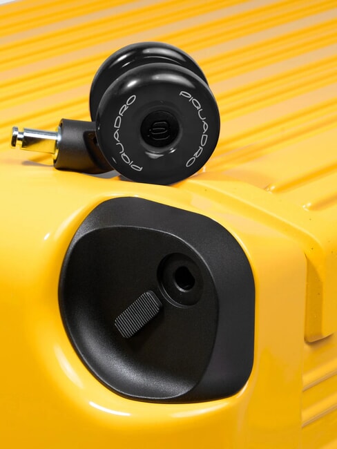 POP Cărucior mare galben - Trolere rigide